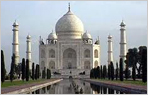Taj Mahal with Golden Temple
